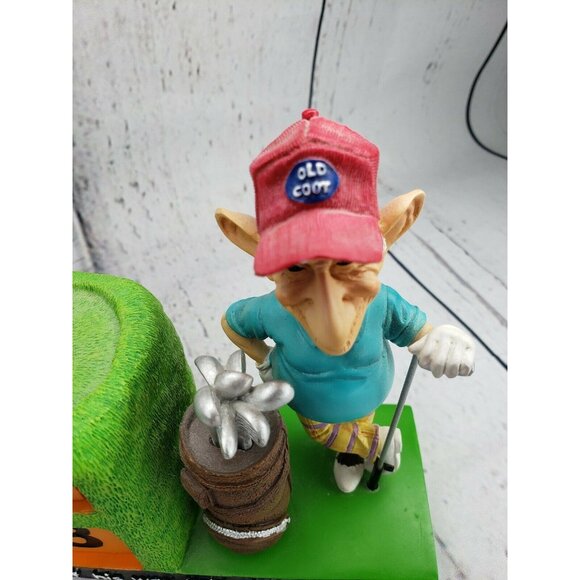 Coots 3D Golf Figurine Date Desk Calendar - "Old Coot" with Month and Date Tiles - Picture 9 of 12